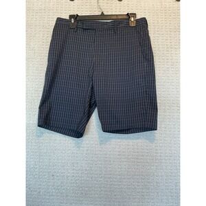 Theory Men's Golf Shorts 30 Black Window Pain Zaire S E Rustin E05474225 NEW